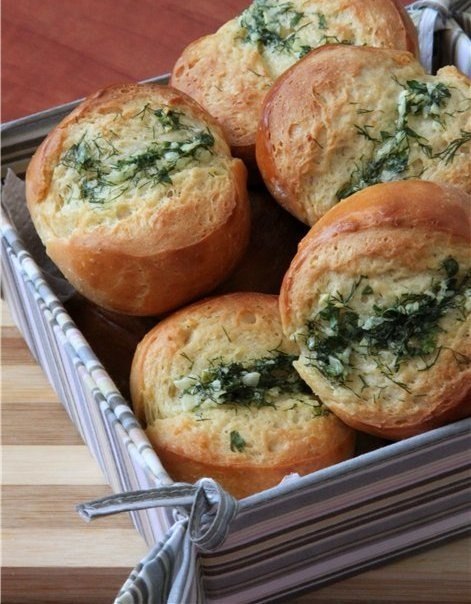 Чесночные Булочки