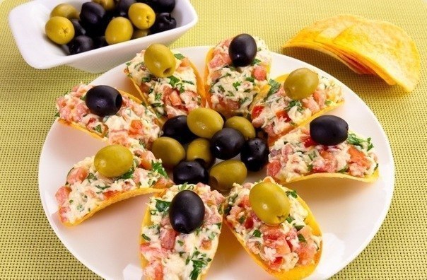 Сырная Закуска на Чипсах