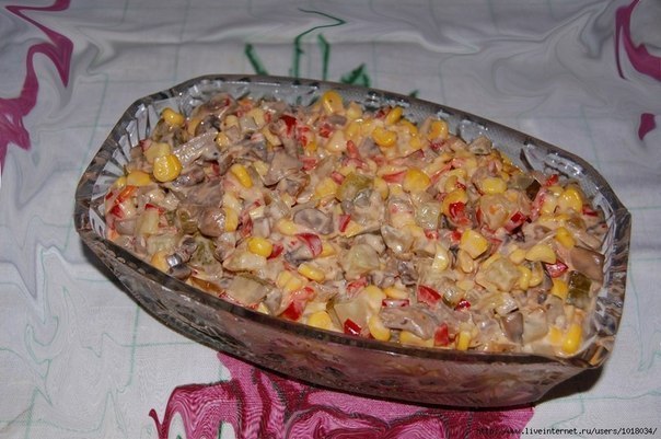 Салат Екатерина