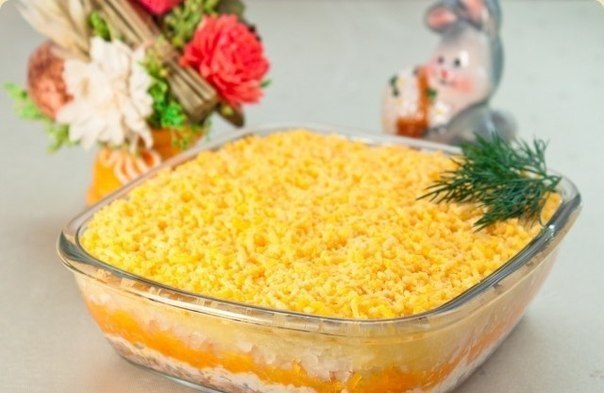 Салат Мимоза